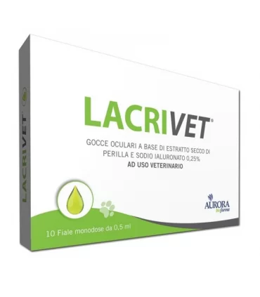 Aurora biofarma lacrivet gocce oculari 10 fiale 0,5 ml