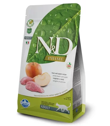 Farmina n&d prime gatto cinghiale e mela 1,5 kg