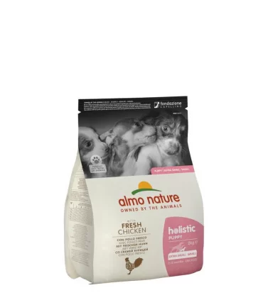 Almo nature holistic puppy small pollo e riso 2 kg