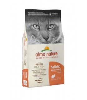 Almo nature holistic gatto adult pesce azzurro e riso 12 kg