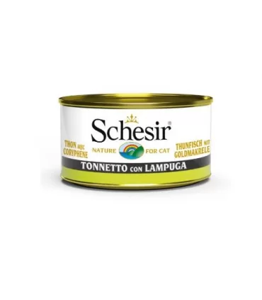 Schesir gatto gelatina tonnetto con lampuga 85 gr