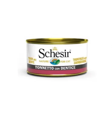 Schesir gatto gelatina tonnetto con dentice 85 gr