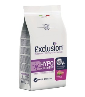 Exclusion diet formula hypoallergenic maiale e piselli small 2 kg