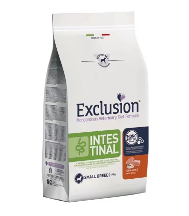 Exclusion diet formula intestinal maiale e riso small 2 kg