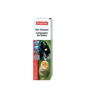 Beaphar protezione naturale ear cleaner limpiador de oidos 50 ml