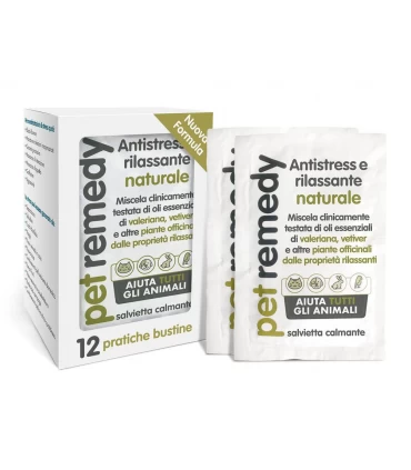 Teknofarma pet remedy salviette 12 bustrine