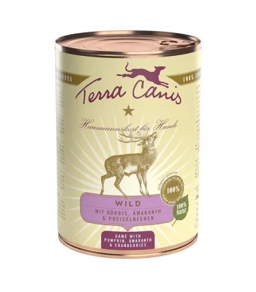 Terra canis classic selvaggina con zucca, amaranto e mirtilli rossi 400 gr