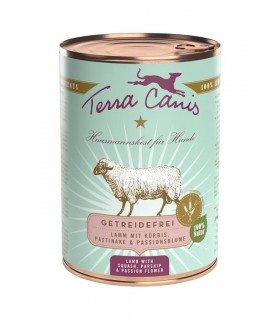 Terra canis grain free agnello con zucca, pastinaca e passiflora 400 gr