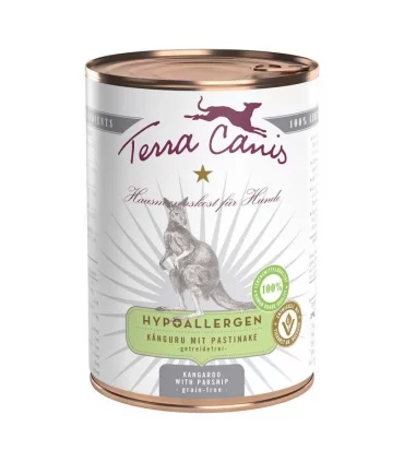 Terra canis ipoallergenico canguro con pastinaca 400 gr