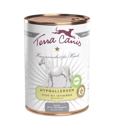 Terra canis ipoallergenico cavallo con topinambur 400 gr