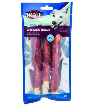 Trixie denta fun 3 x chewing rolls anatra 140 gr