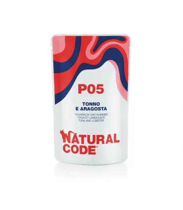 Natural code P05 gatto tonno e aragosta 70 gr