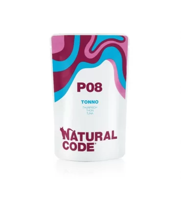 Natural code P08 gatto tonno 70 gr