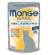 Monge gatto kitten tonno con fegatini di pollo bustina 80 gr