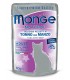 Monge gatto adult tonno con manzo bustina 80 gr