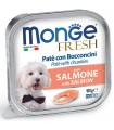 Monge cane fresh pate e bocconcini con salmone 100 gr