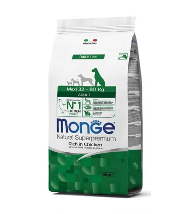 Monge cane adult maxi pollo 3 kg