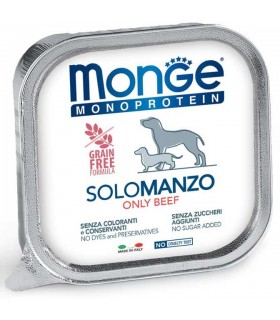 Monge cane monoprotein solo manzo 150 gr