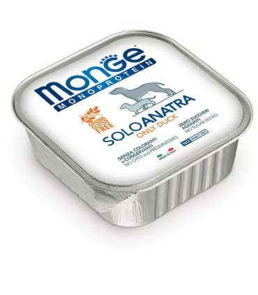 Monge cane monoprotein solo anatra 150 gr