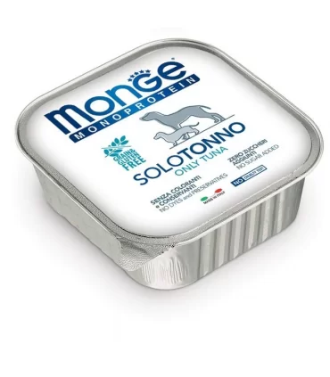 Monge cane monoprotein solo tonno 150 gr