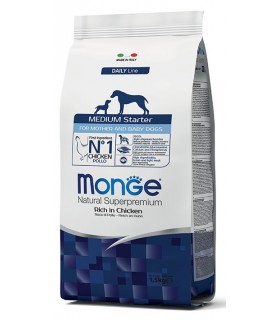 Monge cane medium starter pollo 1,5 kg
