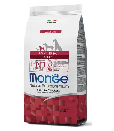 Monge cane mini adult pollo 7,5 kg