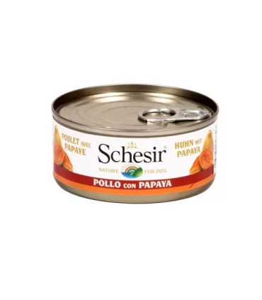 Schesir cane filetti di pollo con papaya 150 gr