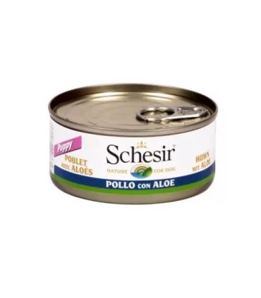 Schesir cane puppy filetti di pollo con aloe 150 gr