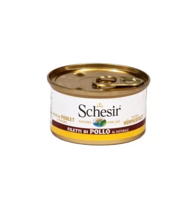 Schesir gatto filetti di pollo al naturale 85 gr