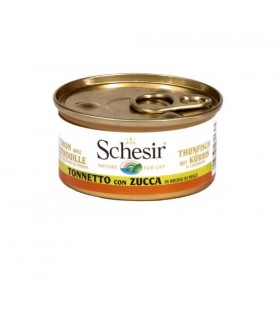 Schesir gatto tonnetto con zucca in brodo di pesce 70 gr