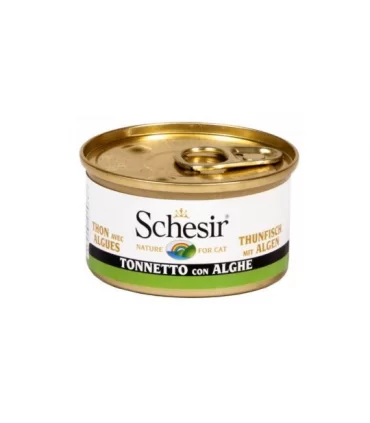 Schesir gatto tonnetto con alghe 85 gr