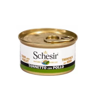 Schesir gatto tonnetto con pollo 85 gr