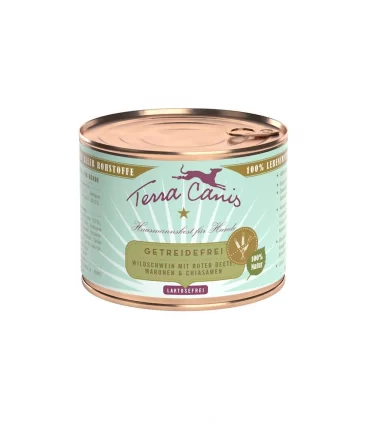 Terra canis grain free cinghiale con barbabietola, castagna dolce e semi di chia 200 gr