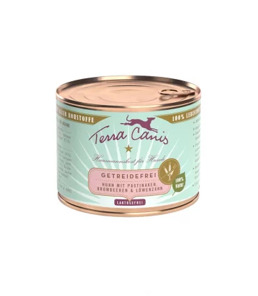Terra canis grain free pollo con pastinaca, dente di leone e camomilla 200 gr