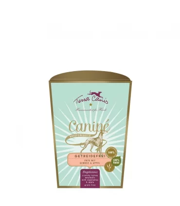 Terra canis canipé grain free con tacchino, verdure e mele 200 gr