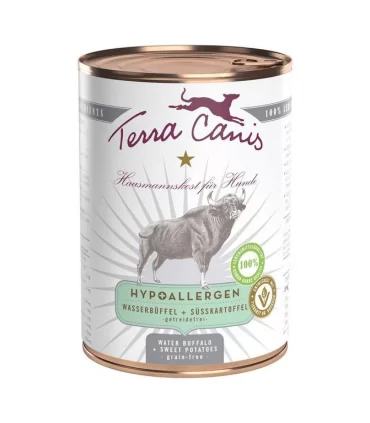 Terra canis hypoallergenico bufalo con patata dolce 400 gr