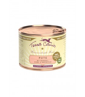 Terra canis classic tacchino con broccoli, pera e patate 200 gr
