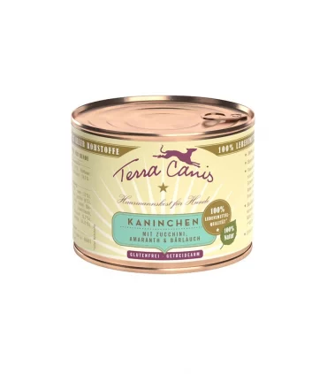Terra canis classic coniglio con zucchine, amaranto e aglio orsino 200 gr
