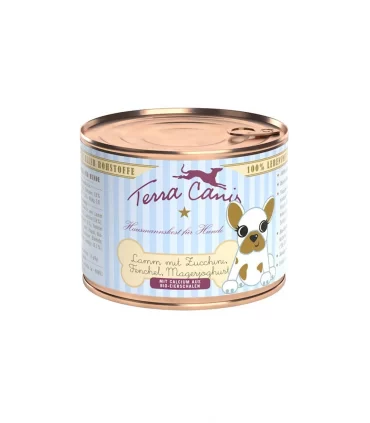 Terra canis puppy agnello con zucchine, finocchio e yogurt magro 200 gr