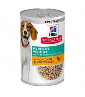 Hill's Science Plan cane Adult Perfect Weight Pollo & Verdure 363 gr