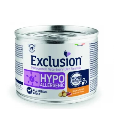 Exclusion diet formula hypoallergenic anatra e patate 200 gr