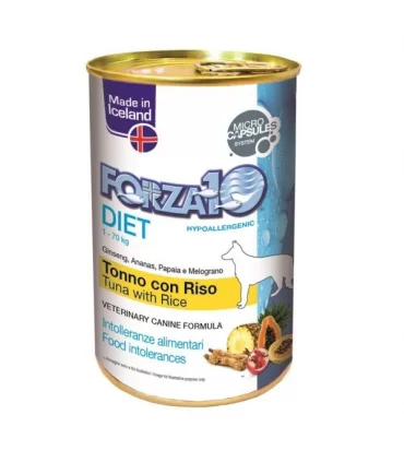 Forza 10 cane pate diet tonno e riso 400 gr