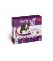 Vectra 3D cane +40 kg rosso 3 pipette