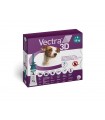 Vectra 3D cane 4-10 kg verde 3 pipette