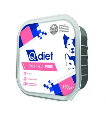Q.diet only fresh pork 150 gr