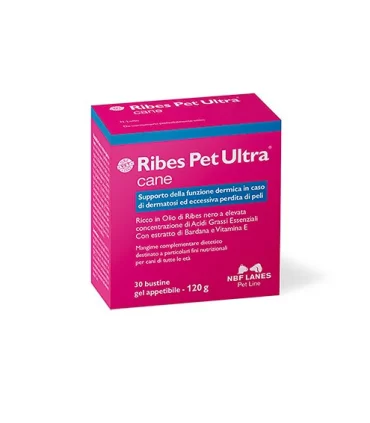 Nbf lanes ribes pet ultra gel 30 bustine 4 gr