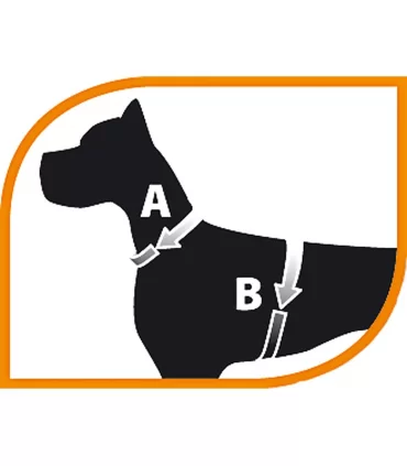 Ferplast easy P extra small nera pettorina