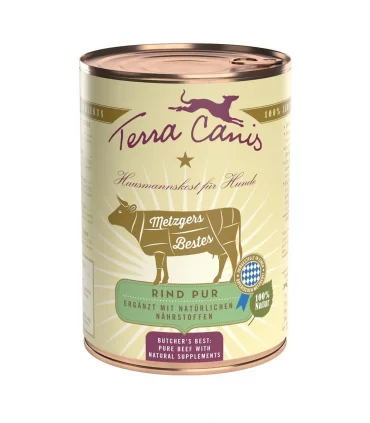Terra canis butcher's best puro al manzo 400 gr
