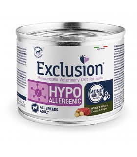 Exclusion diet formula hypoallergenic cavallo e patate 200 gr