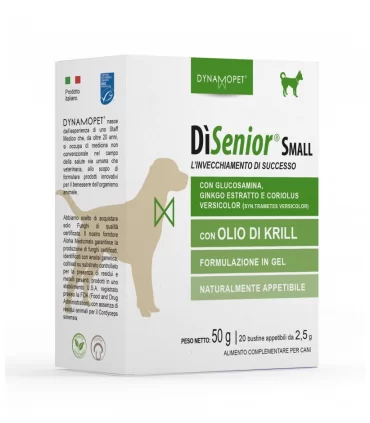 Dynamopet disenior 20 bustine 2,5 gr
